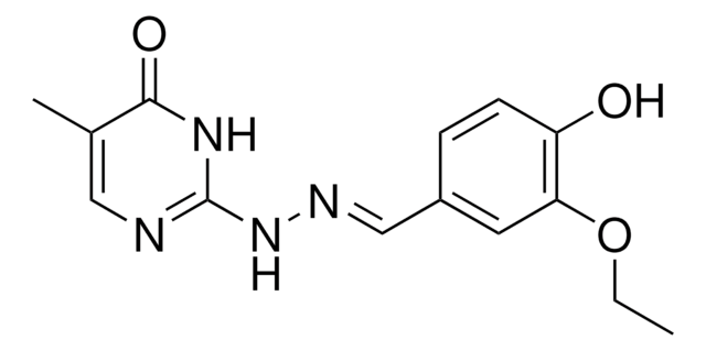 3-ETHOXY-4-HYDROXYBENZALDEHYDE (5-ME-6-OXO-1,6-DIHYDRO-2-PYRIMIDINYL)HYDRAZONE AldrichCPR