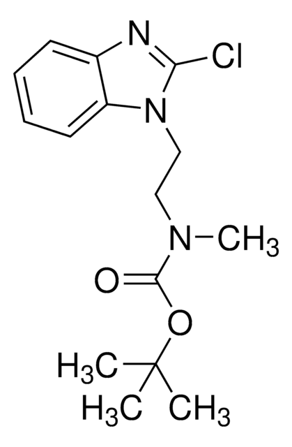 tert-Butyl 2-(2-chloro-1H-benzimidazol-1-yl)ethyl(methyl)carbamate AldrichCPR