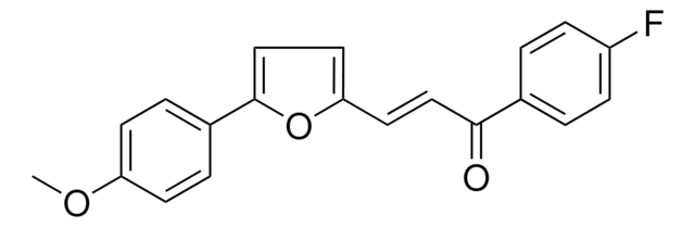 1-(4-FLUOROPHENYL)-3-(5-(4-METHOXYPHENYL)-2-FURYL)-2-PROPEN-1-ONE AldrichCPR