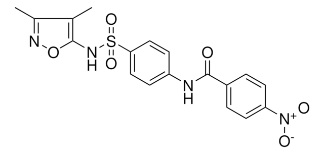 N-(4-(((3,4-DIMETHYL-5-ISOXAZOLYL)AMINO)SULFONYL)PHENYL)-4-NITROBENZAMIDE AldrichCPR