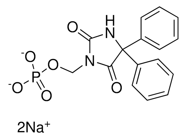 Fosphenytoin disodium salt solution 1&#160;mg/mL in methanol ((as phosphate)), certified reference material, ampule of 1&#160;mL, Cerilliant&#174;