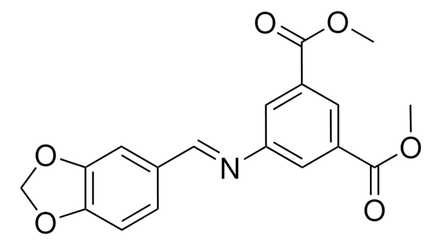 DIMETHYL 5-((1,3-BENZODIOXOL-5-YLMETHYLENE)AMINO)ISOPHTHALATE AldrichCPR