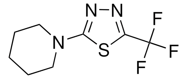 1-[5-(TRIFLUOROMETHYL)-1,3,4-THIADIAZOL-2-YL]PIPERIDINE AldrichCPR