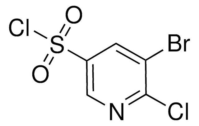 3-Bromo-2-chloropyridine-5-sulfonyl chloride AldrichCPR