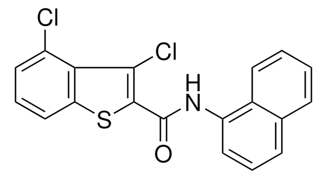 3,4-DICHLORO-N-(1-NAPHTHYL)-1-BENZOTHIOPHENE-2-CARBOXAMIDE AldrichCPR