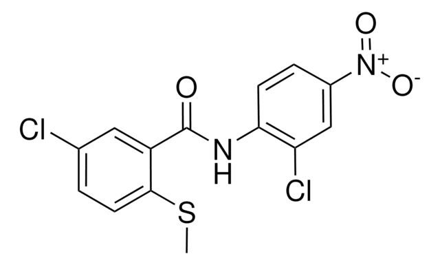 5-CHLORO-N-(2-CHLORO-4-NITROPHENYL)-2-(METHYLTHIO)BENZAMIDE AldrichCPR