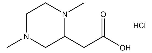 2-(1,4-Dimethylpiperazin-2-yl)acetic acid hydrochloride AldrichCPR