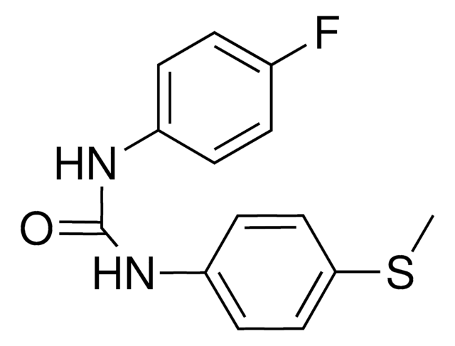 1-(4-FLUOROPHENYL)-3-(4-(METHYLTHIO)PHENYL)UREA AldrichCPR