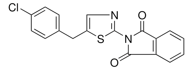 2-(5-(4-CHLOROBENZYL)-1,3-THIAZOL-2-YL)-1H-ISOINDOLE-1,3(2H)-DIONE AldrichCPR