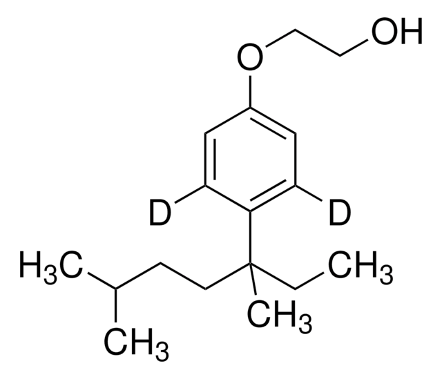 4-(3,6-Dimethyl-3-heptyl)phenol-3,5-d2 monoethoxylate solution 10&#160;&#956;g/mL in acetone, analytical standard