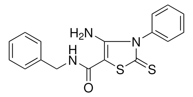 4-AMINO-N-BENZYL-3-PHENYL-2-THIOXO-2,3-DIHYDRO-1,3-THIAZOLE-5-CARBOXAMIDE AldrichCPR