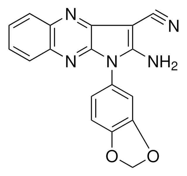 2-AMINO-1-(1,3-BENZODIOXOL-5-YL)-1H-PYRROLO(2,3-B)QUINOXALINE-3-CARBONITRILE AldrichCPR