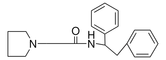 N-(1,2-DIPHENYLETHYL)-1-PYRROLIDINEACETAMIDE AldrichCPR