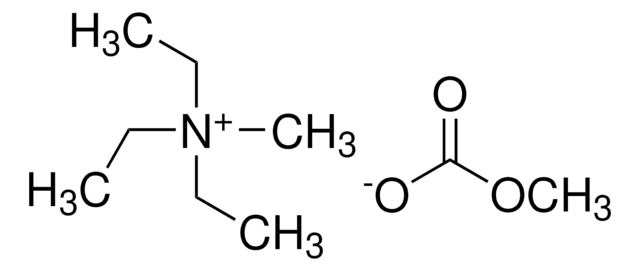 Triethylmethylammonium methyl carbonate solution ~50% in methanol: water (2:3)