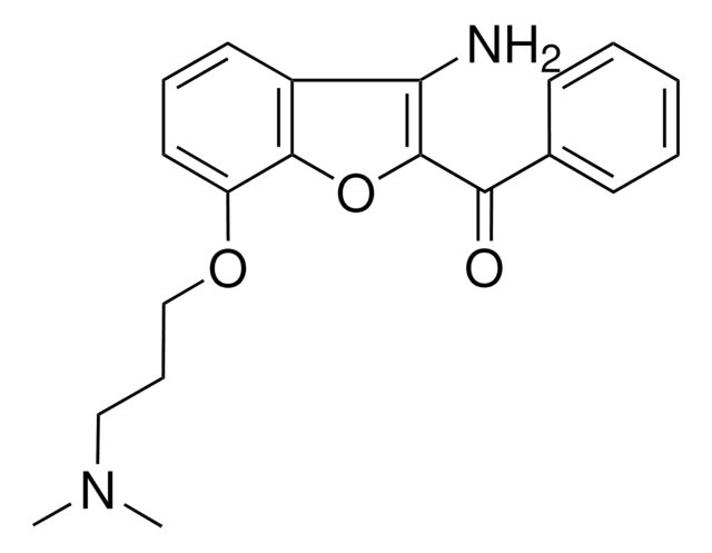 (3-AMINO-7-(3-(DIMETHYLAMINO)PROPOXY)-1-BENZOFURAN-2-YL)(PHENYL)METHANONE AldrichCPR