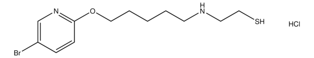 2-({5-[(5-bromo-2-pyridinyl)oxy]pentyl}amino)ethanethiol hydrochloride AldrichCPR