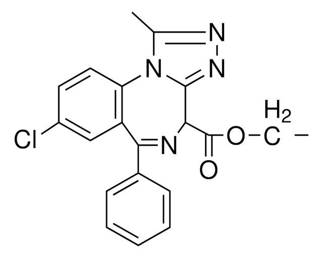 ethyl 8-chloro-1-methyl-6-phenyl-4H-[1,2,4]triazolo[4,3-a][1,4]benzodiazepine-4-carboxylate AldrichCPR