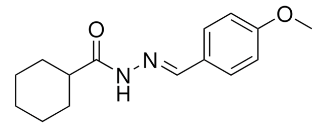 N'-(4-METHOXYBENZYLIDENE)CYCLOHEXANECARBOHYDRAZIDE AldrichCPR