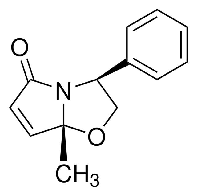 (3S-cis)-(+)-2,3-Dihydro-7a-methyl-3-phenylpyrrolo[2,1-b]oxazol-5(7aH)-one 98%