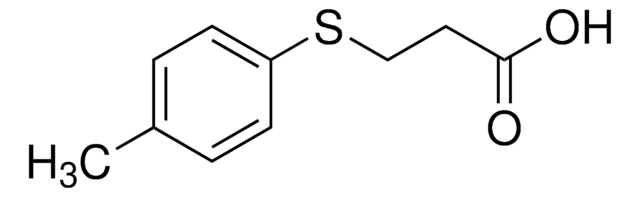 3-[(4-Methylphenyl)thio]propionic acid 97%