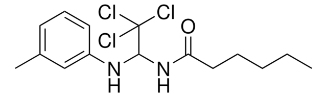 N-(2,2,2-TRICHLORO-1-(3-TOLUIDINO)ETHYL)HEXANAMIDE AldrichCPR