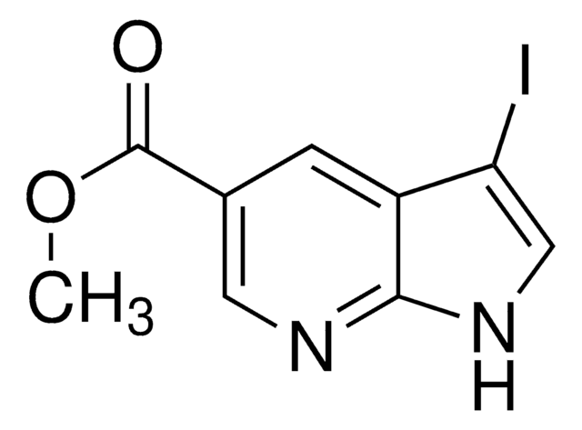 3-Iodo-1H-pyrrolo[2,3-b]pyridine-5-carboxylic acid methyl ester AldrichCPR