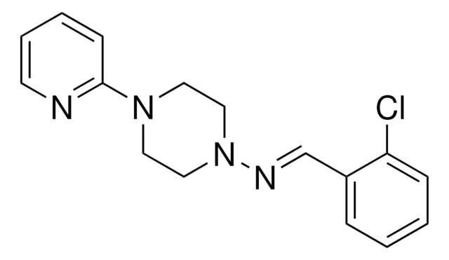 (2-CHLORO-BENZYLIDENE)-(4-PYRIDIN-2-YL-PIPERAZIN-1-YL)-AMINE AldrichCPR