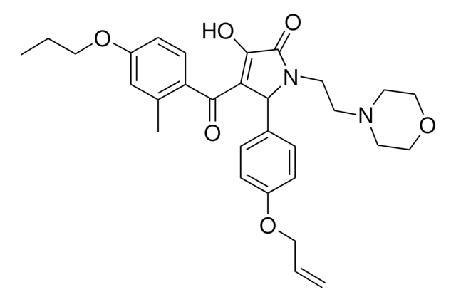 5-[4-(ALLYLOXY)PHENYL]-3-HYDROXY-4-(2-METHYL-4-PROPOXYBENZOYL)-1-[2-(4-MORPHOLINYL)ETHYL]-1,5-DIHYDRO-2H-PYRROL-2-ONE AldrichCPR