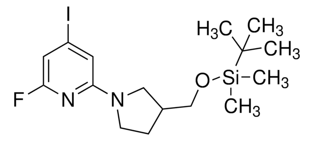 2-(3-((tert-Butyldimethylsilyloxy)methyl)pyrrolidin-1-yl)-6-fluoro-4-iodopyridine AldrichCPR