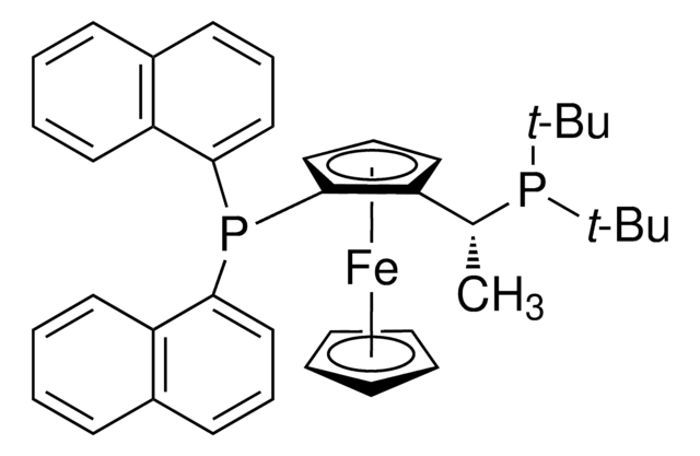 (R)-1-{(SP)-2-[Di(1-naphthyl)phosphino]ferrocenyl}ethyldi-tert-butylphosphine &#8805;97%