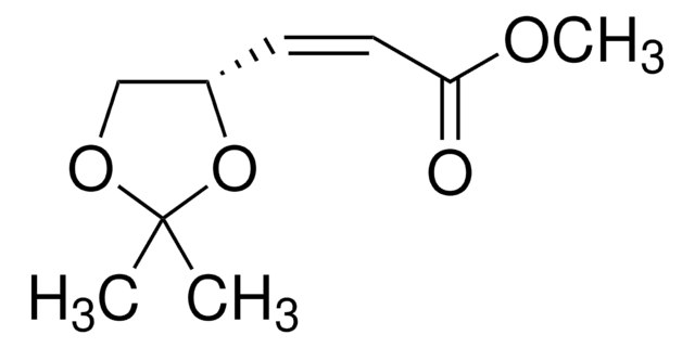 Methyl (S)-(+)-3-(2,2-dimethyl-1,3-dioxolan-4-yl)-cis-2-propenoate 85%