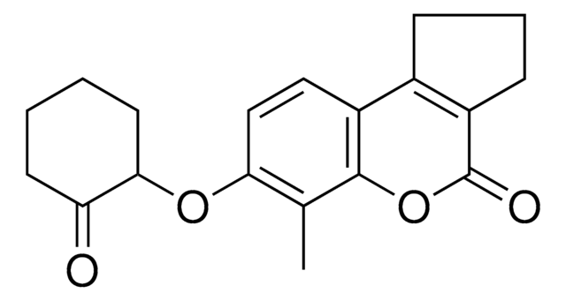 6-METHYL-7-((2-OXOCYCLOHEXYL)OXY)-2,3-DIHYDROCYCLOPENTA(C)CHROMEN-4(1H)-ONE AldrichCPR