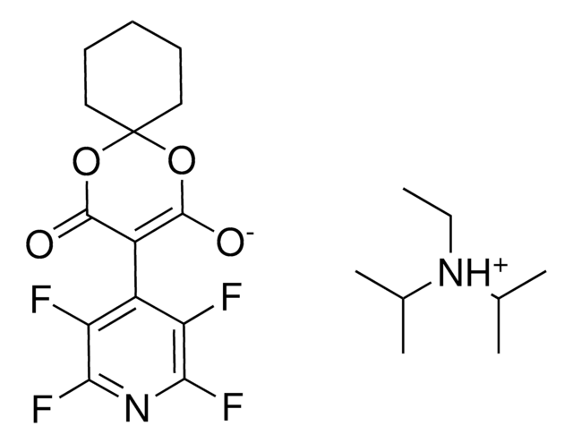 N-Ethyl-N-isopropylpropan-2-aminium 4-Oxo-3-(perfluoropyridin-4-yl)-1,5-dioxaspiro[5.5]undec-2-en-2-olate &#8805;95%