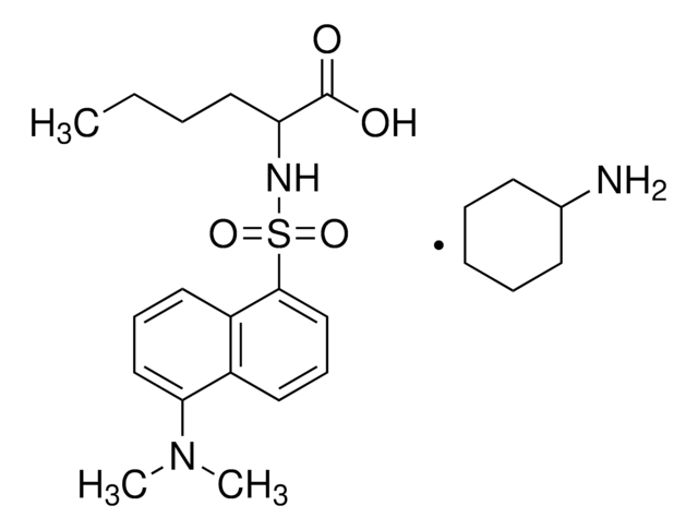 Dansyl-DL-norleucine cyclohexylammonium salt