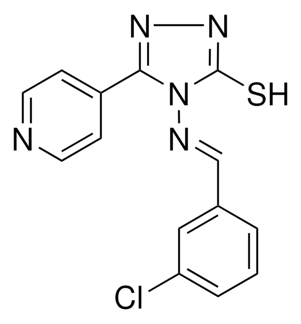 4-((3-CHLOROBENZYLIDENE)AMINO)-5-(4-PYRIDINYL)-4H-1,2,4-TRIAZOLE-3 ...