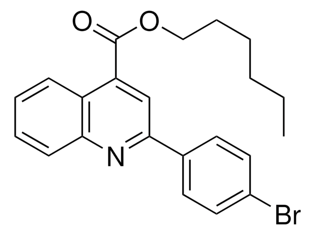 HEXYL 2-(4-BROMOPHENYL)-4-QUINOLINECARBOXYLATE AldrichCPR