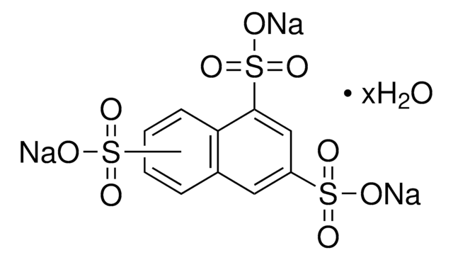 Sodium 1,3,(6,7)-naphthalenetrisulfonate tribasic hydrate technical, &#8805;90.0% (T), mixture of isomers