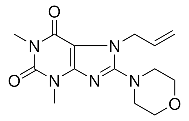 7-ALLYL-1,3-DIMETHYL-8-(4-MORPHOLINYL)-3,7-DIHYDRO-1H-PURINE-2,6-DIONE AldrichCPR