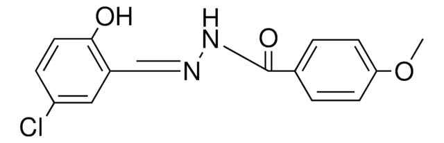 4-METHOXY-BENZOIC ACID (5-CHLORO-2-HYDROXY-BENZYLIDENE)-HYDRAZIDE AldrichCPR