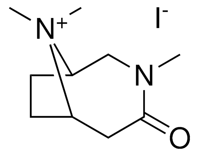 3,9,9-TRIMETHYL-4-OXO-3-AZA-9-AZONIABICYCLO[4.2.1]NONANE IODIDE AldrichCPR