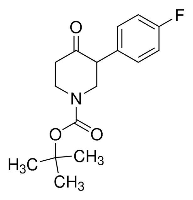 tert-Butyl 3-(4-fluorophenyl)-4-oxo-1-piperidinecarboxylate AldrichCPR