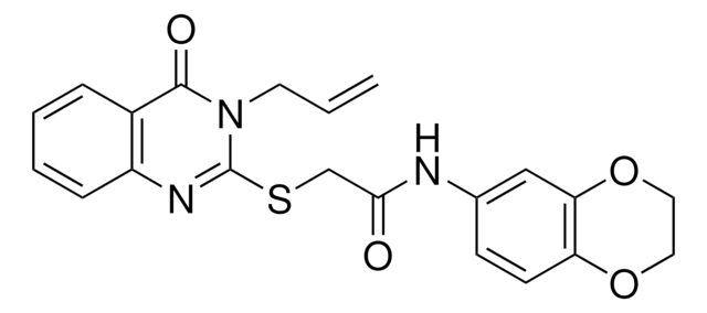 2-[(3-ALLYL-4-OXO-3,4-DIHYDRO-2-QUINAZOLINYL)SULFANYL]-N-(2,3-DIHYDRO-1,4-BENZODIOXIN-6-YL)ACETAMIDE AldrichCPR