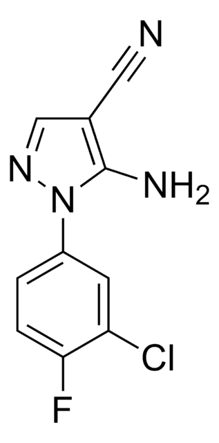 5-Amino-1-(3-chloro-4-fluorophenyl)-1H-pyrazole-4-carbonitrile AldrichCPR