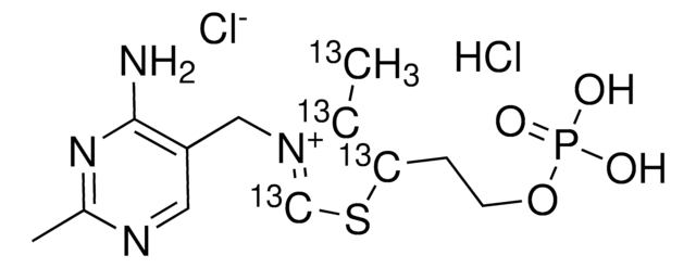 Thiamine-(4-methyl-13C-Thiazol-5-yl-13C3) monophosphate hydrochloride &#8805;99 atom % 13C, &#8805;98% (CP)