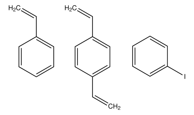 Iodpolystyrol 1&#160;% cross-linked with divinylbenzene