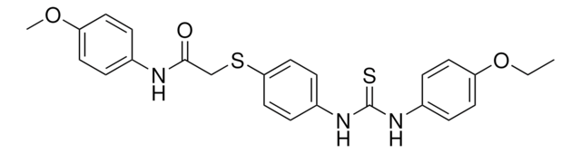 2-((4-(((4-ETHOXYANILINO)CARBOTHIOYL)AMINO)PH)THIO)-N-(4-METHOXYPHENYL)ACETAMIDE AldrichCPR