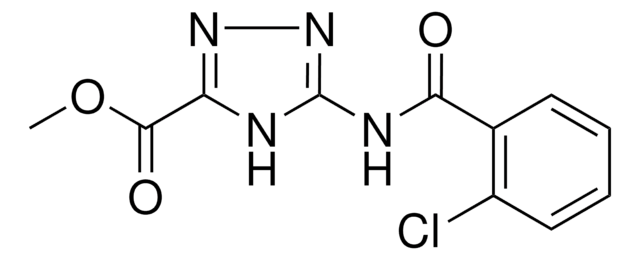 METHYL 5-((2-CHLOROBENZOYL)AMINO)-4H-1,2,4-TRIAZOLE-3-CARBOXYLATE AldrichCPR