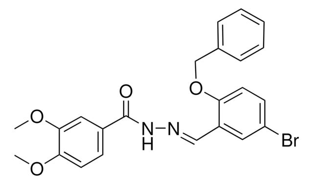 N'-(2-(BENZYLOXY)-5-BROMOBENZYLIDENE)-3,4-DIMETHOXYBENZOHYDRAZIDE AldrichCPR