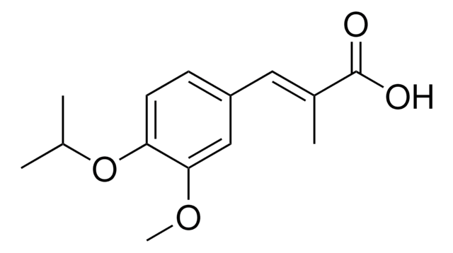 3-(4-ISOPROPOXY-3-METHOXYPHENYL)-2-METHYLACRYLIC ACID AldrichCPR