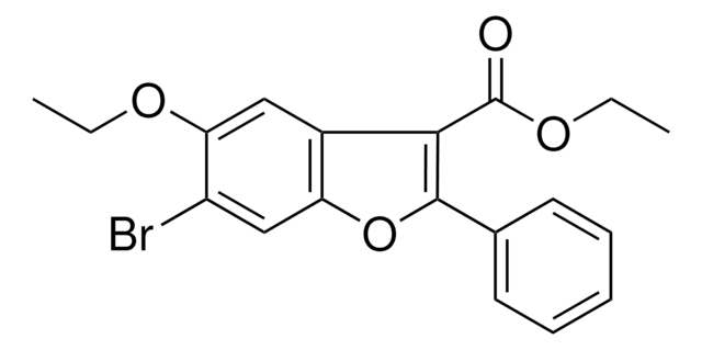 ETHYL 6-BROMO-5-ETHOXY-2-PHENYL-1-BENZOFURAN-3-CARBOXYLATE AldrichCPR